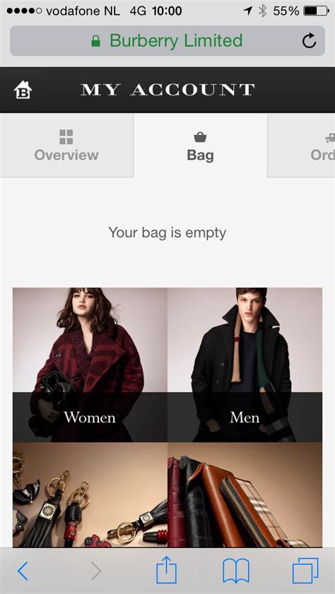 burberry setimana del mobile|burberry envasado.